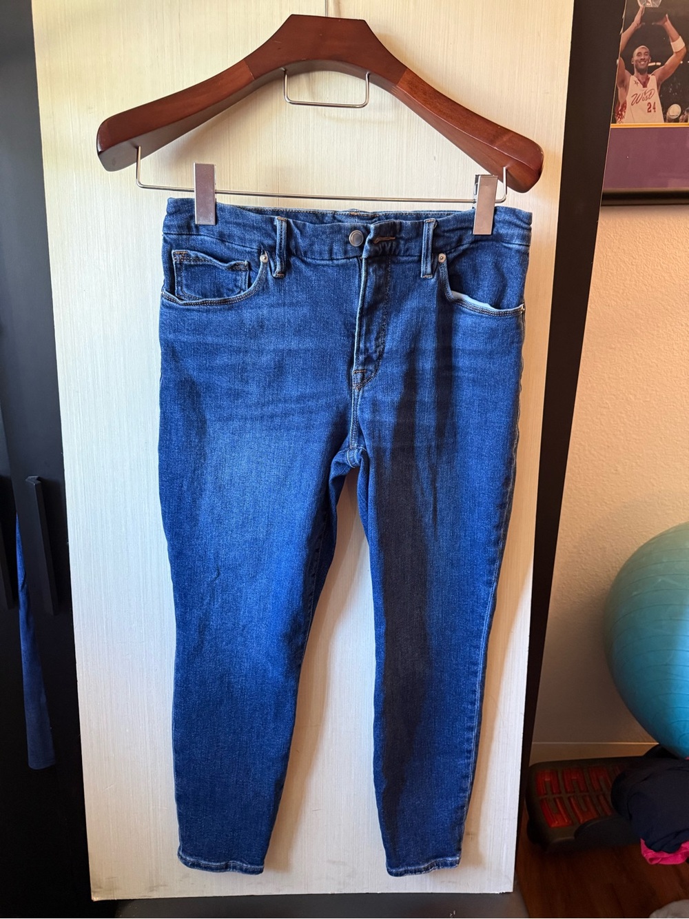 Good American Dark Blue Skinny Jeans